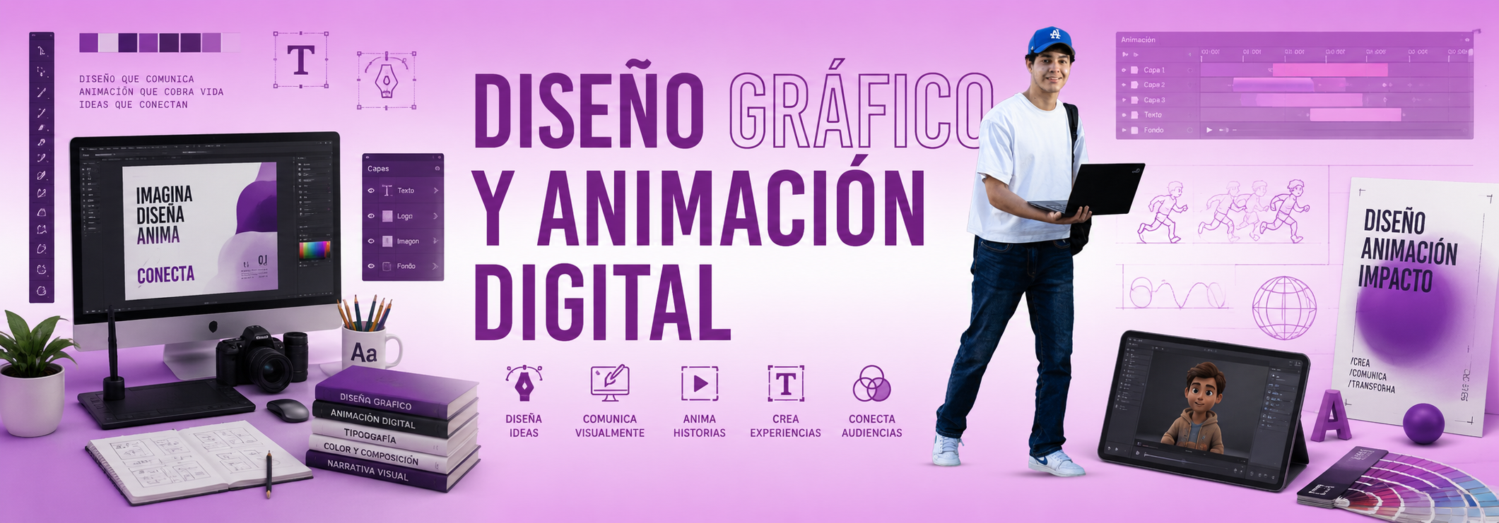 Carrera de Licenciatura en Diseno Grafico y Animacion Digital