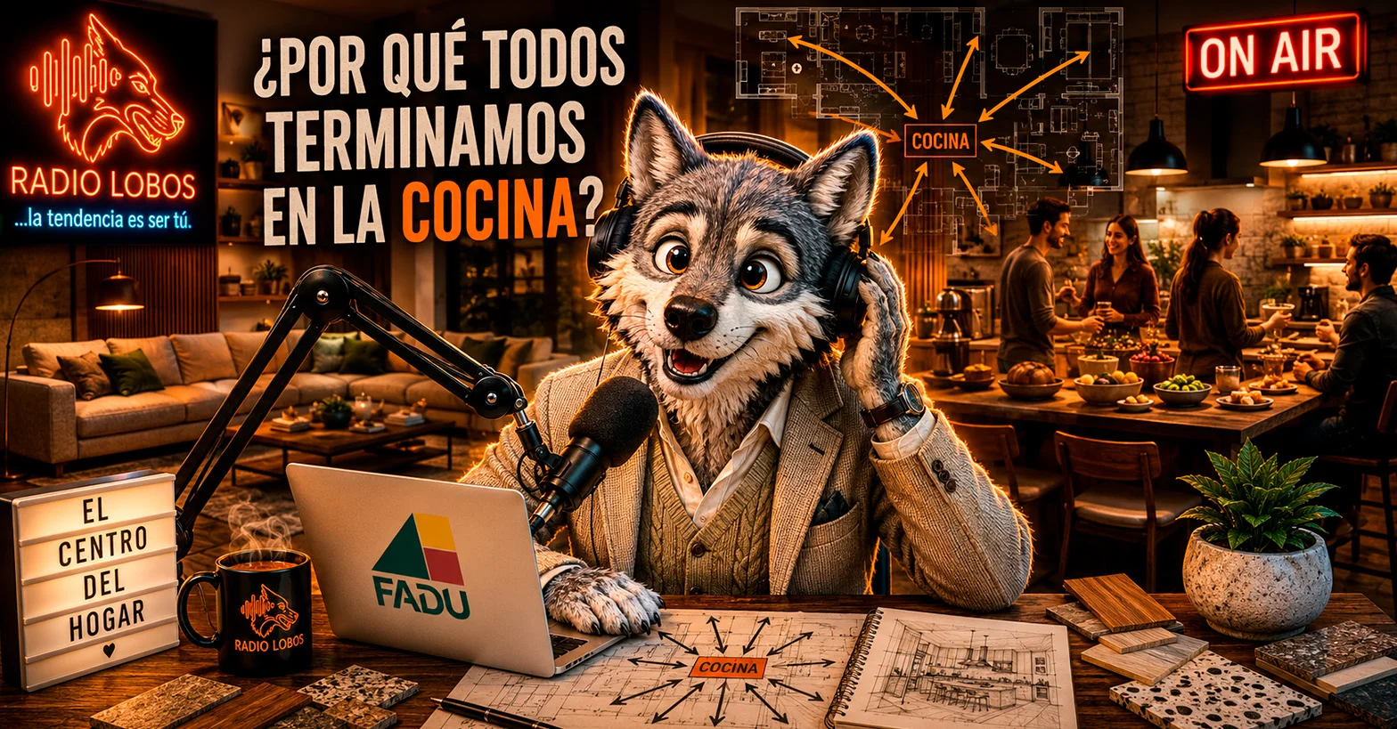 ¿Por qué siempre terminamos en la cocina?