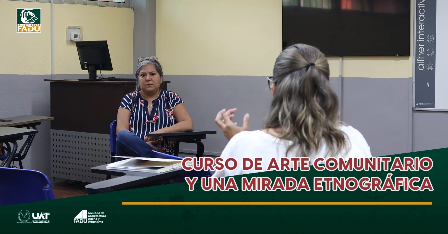 Curso de arte comunitario y una mirada etnográfica