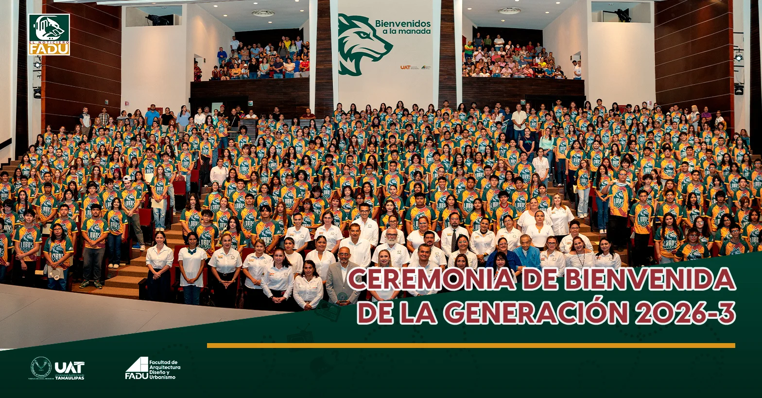 Ceremonia de Bienvenida de la Generación 2026-3