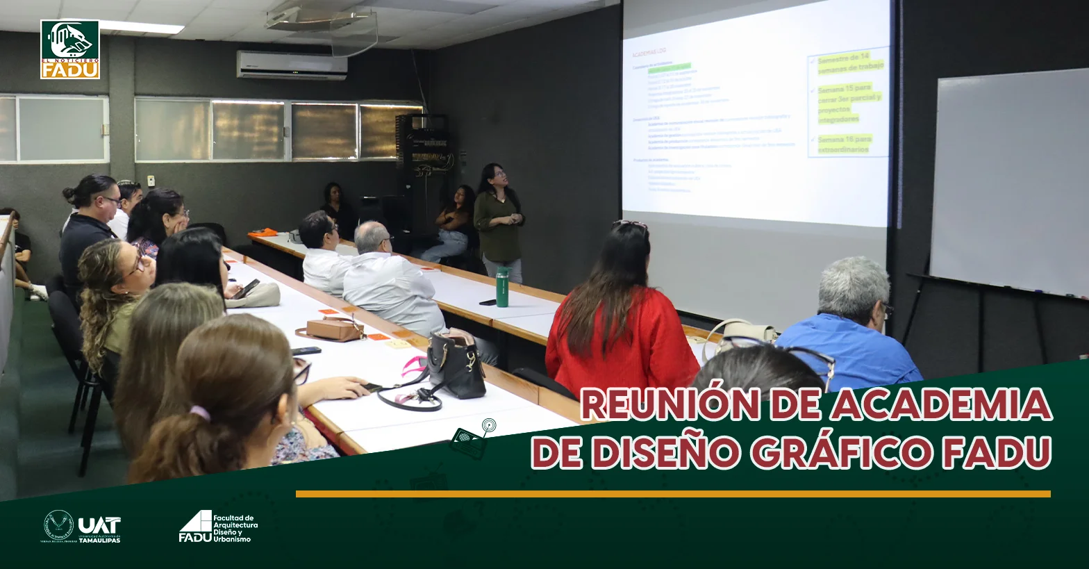 Reunión de academia de Diseño Gráfico FADU